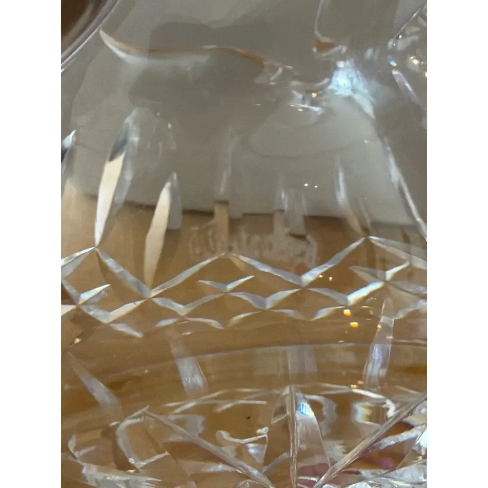 Waterford Crystal Lismore 6 ¼” 40 Ounce Ice Lip Jug Water Pitcher